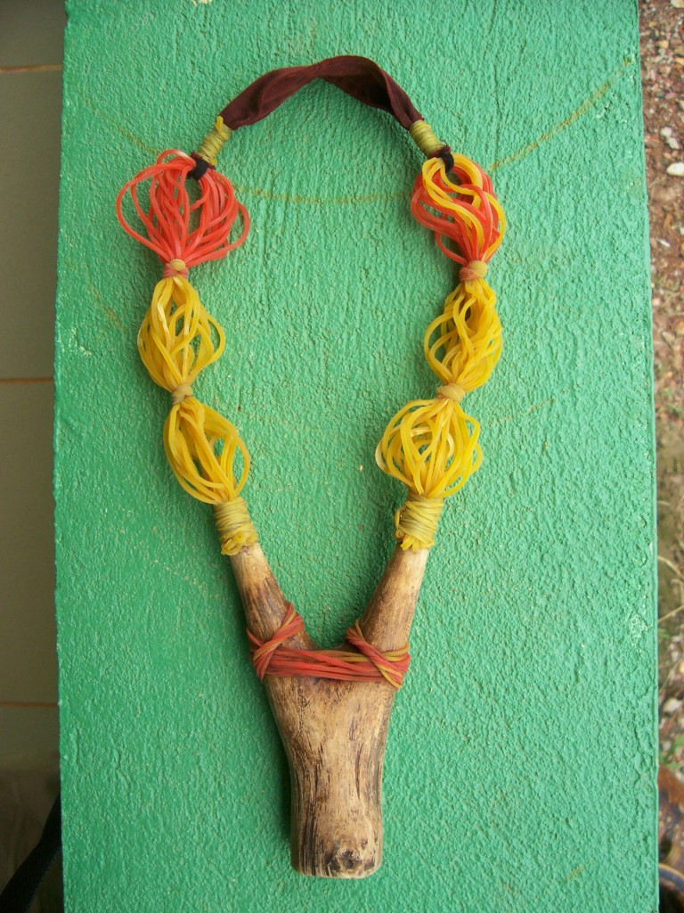 a noose for catching lorises in Cambodia