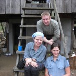 The team in Cambodia! Richard, Anna and Carly
